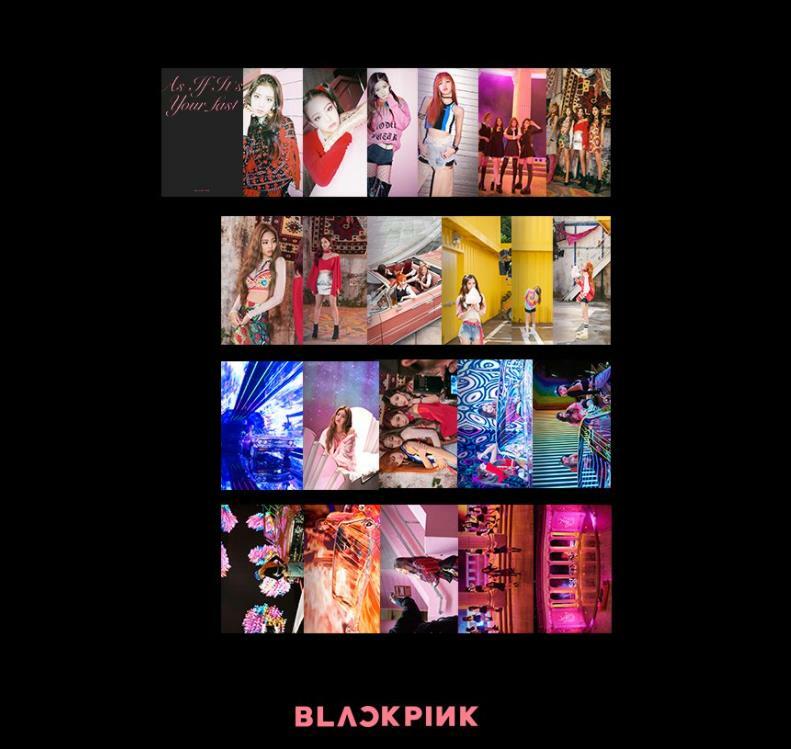 BLACKPINK POP-UP STORE OFFICIAL GOODS POSTCARD SET SEALED | eBay