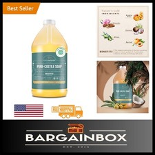 Gentle Organic Castile Soap - EWG Approved Concentrated Liquid for Skin Home