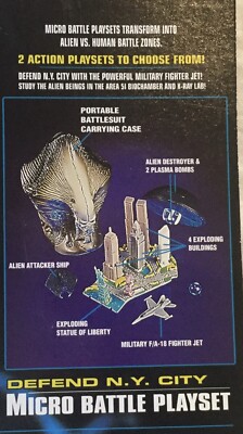 Independence Day ID4 SET OF 2 MICRO BATTLES PLAYSET Item No:30667