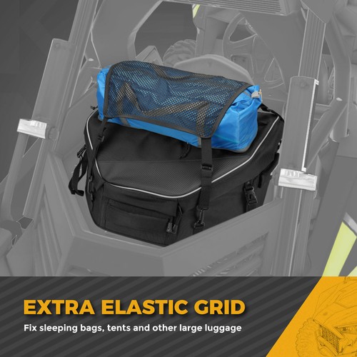 Bolsa de almacenamiento de carga trasera UTV con bolsa refrigeradora para Polaris RZR XP 1000 Turbo 2018-2023 - Imagen 7 de 11