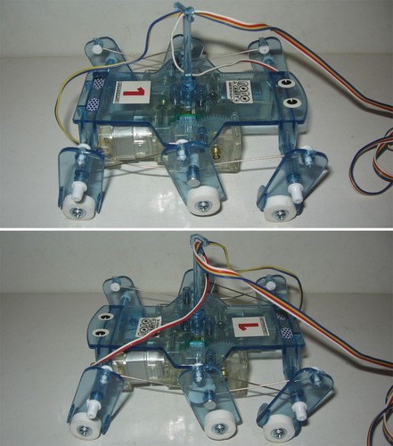 ROBOT INSECTE,REMOTE CONTROL INSECT TAMIYA 71107 KIT,TBE,VG,6 LEGS CRAWLING TYPE - Photo 3/5