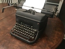 L.C. Smith 1939? Super Speed typewrliter wide carriage thumbnail