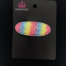 Paparazzi Fashion Jewelry Rainbow Pop Summer Multicolor Hair Clip