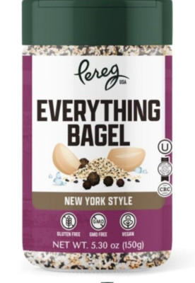 Pereg Everything B The Bagel Mix Seasoning 5.3 Oz Garlic,Onion,Sesame poppy seed