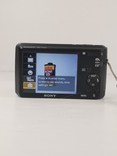 Sony Cyber-shot DSC-W520 14.1MP Digital Camera - Black Fully Working Good Shape - Picture 8 of 16