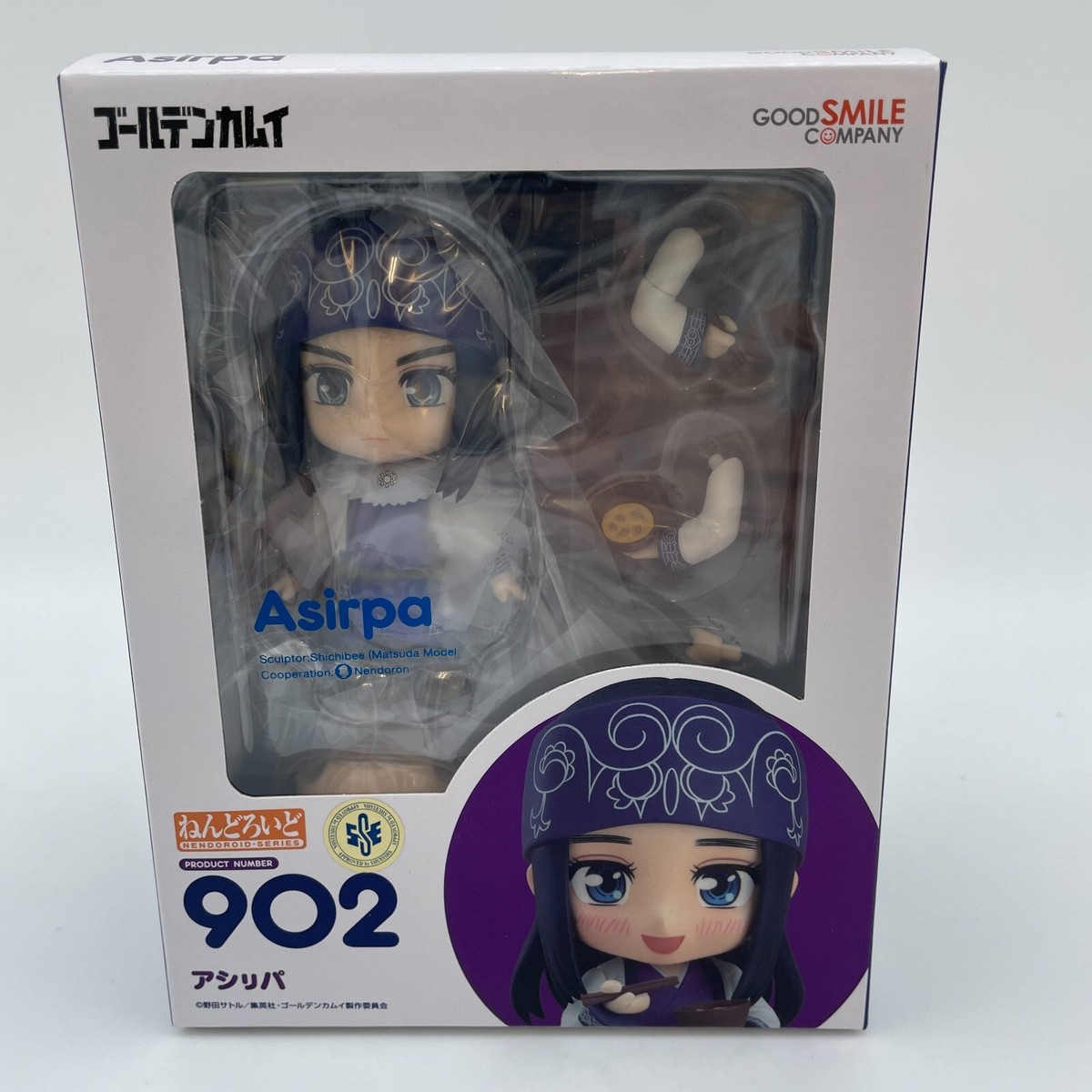 グッドスマイルカンパニー ねんどろいど アシㇼパ 902 Nendoroid GOLDEN KAMUY Asirpa Figure #902 Good Smile Company | eBay