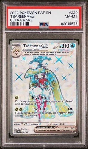 Tsareena ex graded PSA 8 for sale on eBay