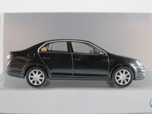 Wiking/VW 1KM 099 301 F9R VW Jetta V (2005-2010) in black magic perleffekt 1:87 - Afbeelding 1 van 8