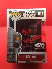 BILL HARGREAVES signed Autogramm Funko Pop STAR WARS in Person autograph ACOA