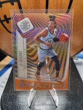 2020-21 Panini Illusions Ja Morant Amazing Acetate Orange SP #2 GRIZZLIES
