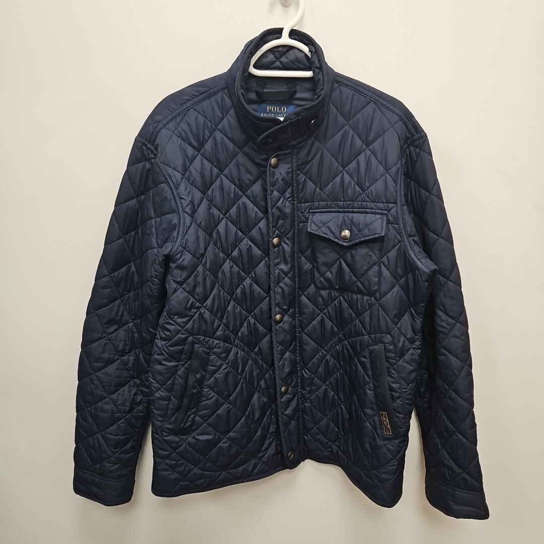 PONY Giacca Ralph Lauren Polo Diamond trapuntata caccia tiro country marina grande