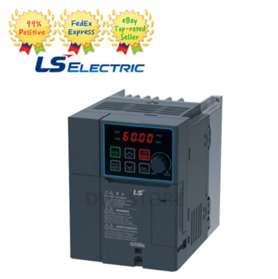 LS LSLV0015G100C-2EONN Inverter AC Drive 200-240VAC 3Phase 1.5kW 2Hp SV015iG5A-2