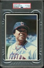 SIGNED ANDRE THORNTON 1980 TOPPS SUPERSTAR CARDS PSA AUTHENTIC DNA AUTO
