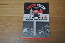 Manchester United Programme No.9 1958/59 ,versus West Brom, Division 1