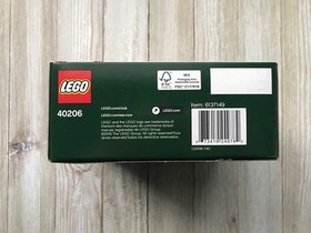 Lego 40206 Santa Claus Christmas Seasonal Holiday Set new sealed