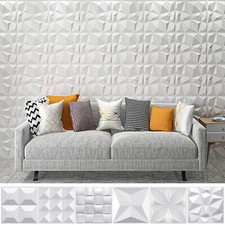 24pcs 3D Wall Panels PVC Wallpapaer Wall Roof Decor Waterproof Fire-Resistant