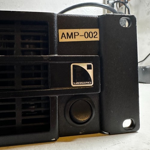 L-Acoustics LA4 AMP-002 Black 1000W 4Ohm Rack Mountable Power Amplifier READ - Picture 6 of 12