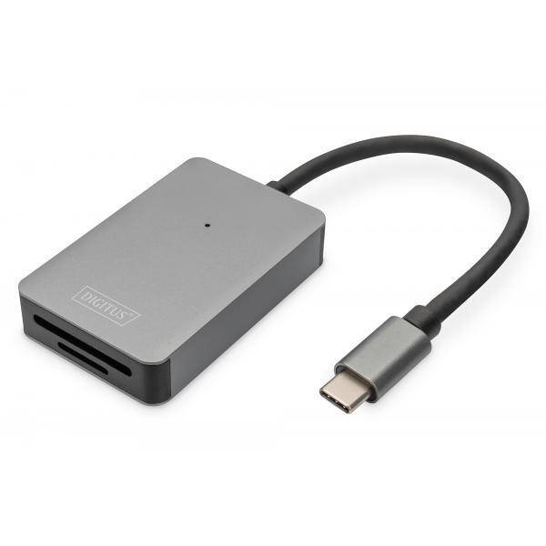 Digitus UsB-C Card Reader, 2 Port, High Speed