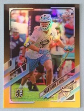 Peter Dearth RC 5/25  Black Parallel 2021 Topps Premier Lacrosse League PLL