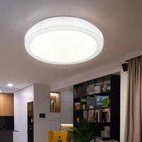 Deckenlampe Deckenleuchte Esszimmerlampe Led Rund Flurlampe Marmoriert D 33,5Cm