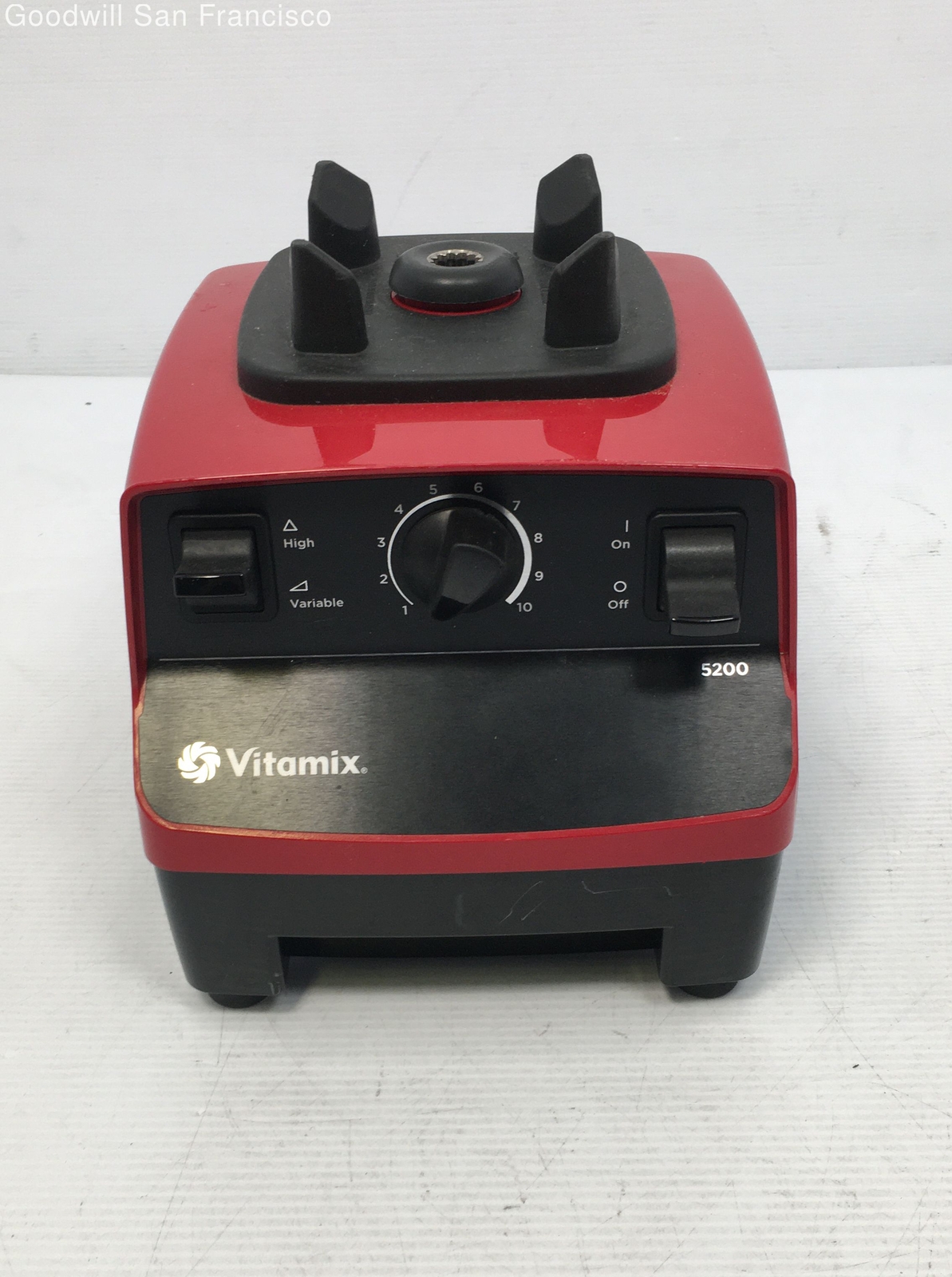 Vitamix 5200 Model VM0103 Electric Nutrition Center Blender Base Red eBay