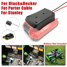 DIY Adapter For Black&Decker/For Porter Cable Battery Dock Power Connector DIY