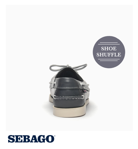 Sebago Mujer Dockside Portland Cuero Encerado Barco Zapato Comodidad Cordones - Imagen 3 de 11