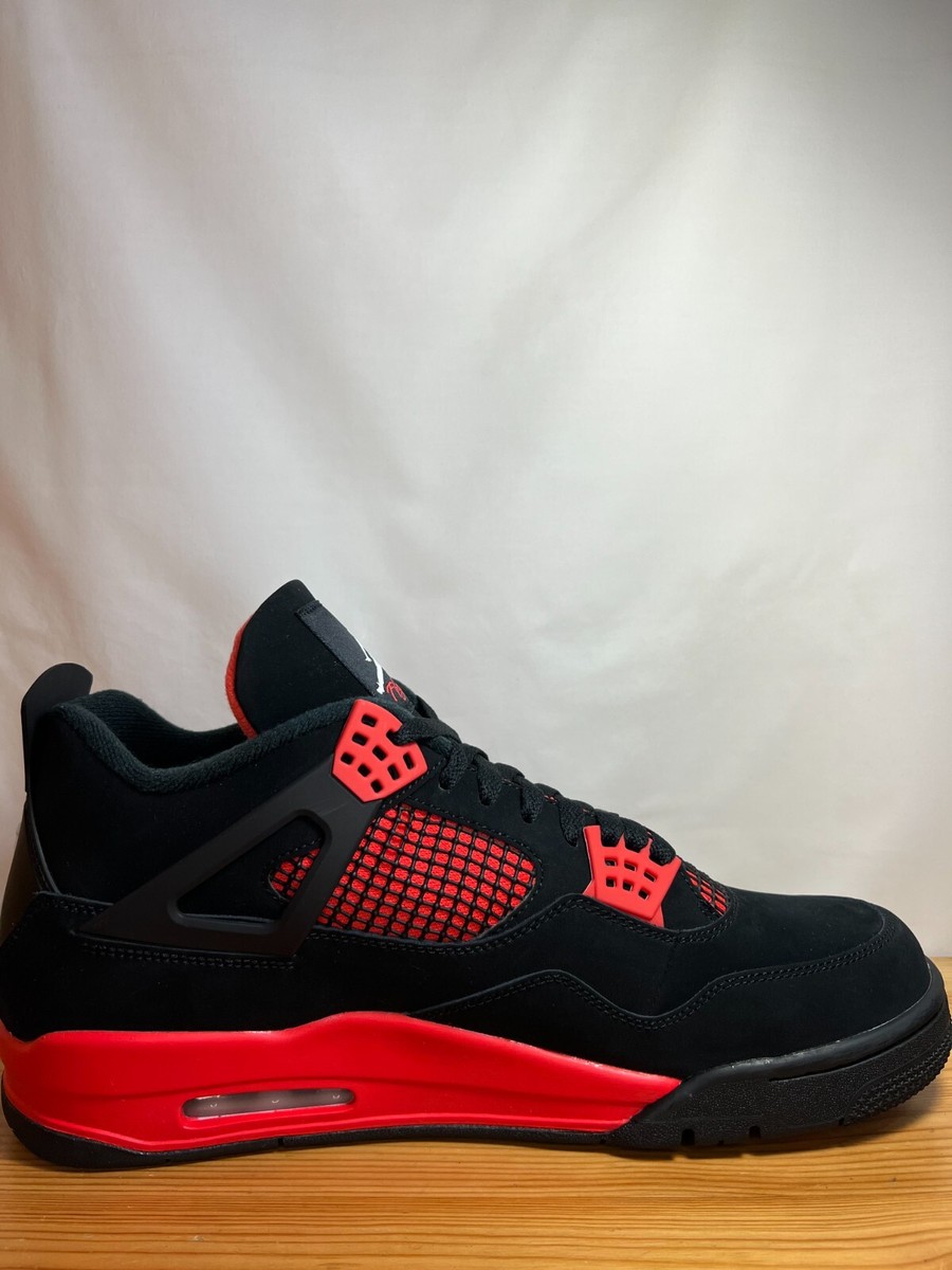 Nike Air Jordan 4 Retro Red Thunder CT8527-016 Men Size 13M Brand