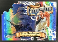 2025-26 Topps Chrome Update Victor Wembanyama Captains #SC-4 Spurs