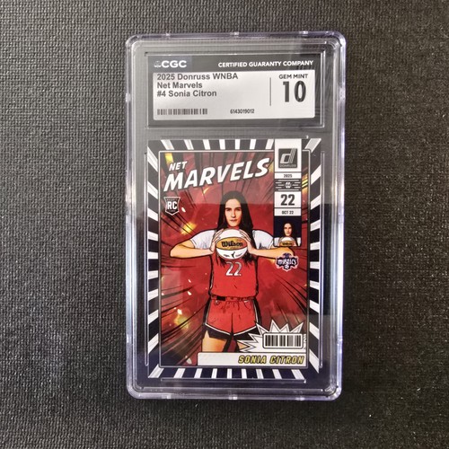2025 Panini Donruss WNBA Net Marvels Sonia Citron #4 card
