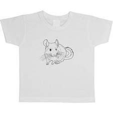 T-shirt 'Chinchilla' in cotone per bambini/ragazzi (TS029503)
