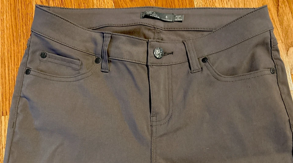 prana 紧身裤女式 6/31 英寸煤灰色 — 第 3/4 张图片