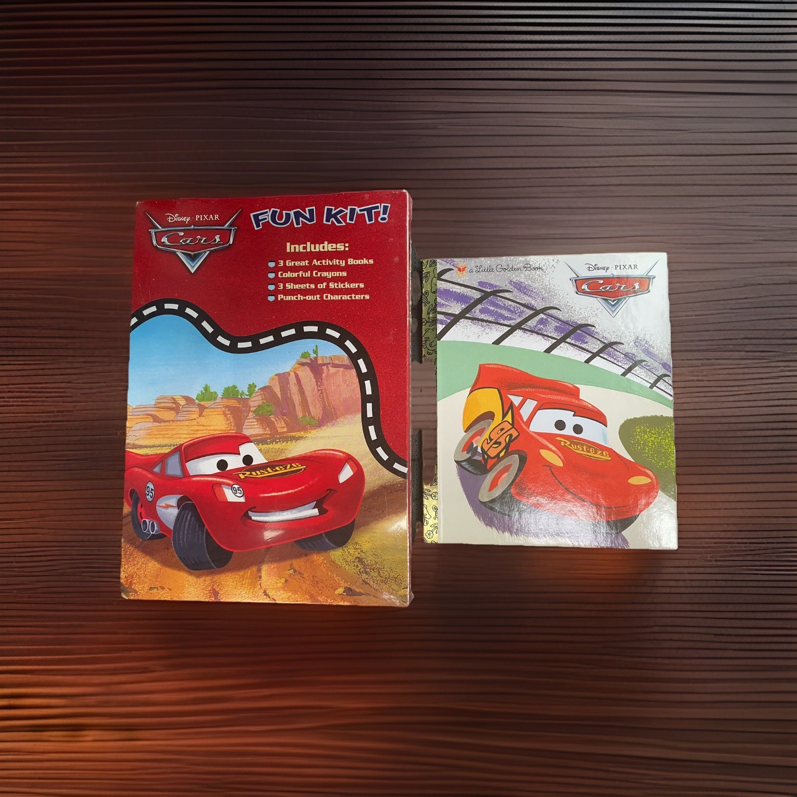 S Fun Kit Plus Classic Lightning Mcqueen Little Golden Book 