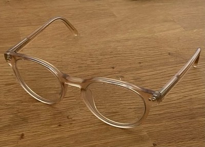 Ace & Tate Brille pierce extra large | Brillengestellt Durchsichtig Horn