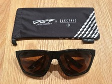 DRT Electric Road Glaceon Polarized Sunglasses Black Frame, Used, 3 Years