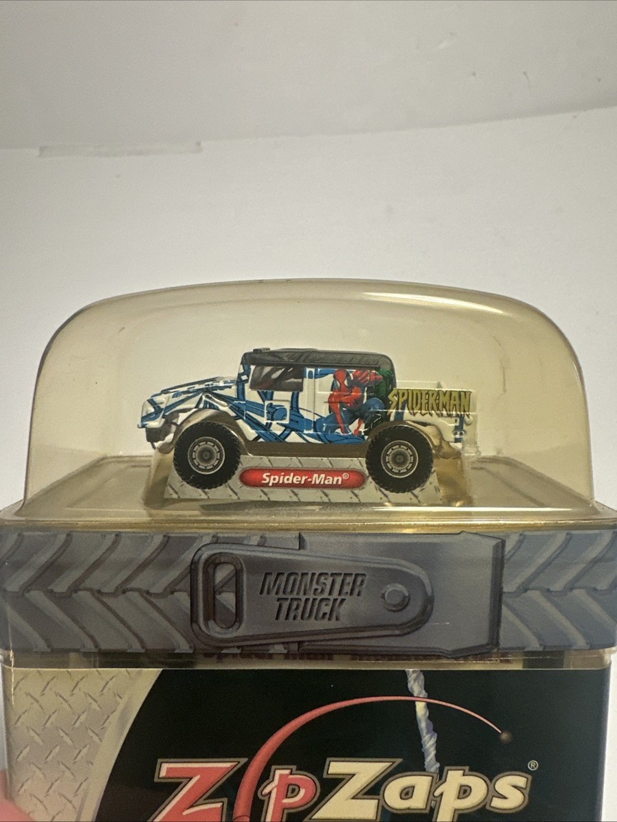 ZipZaps Micro RC Monster Truck Marvel Spiderman Radioshack 2004 IN