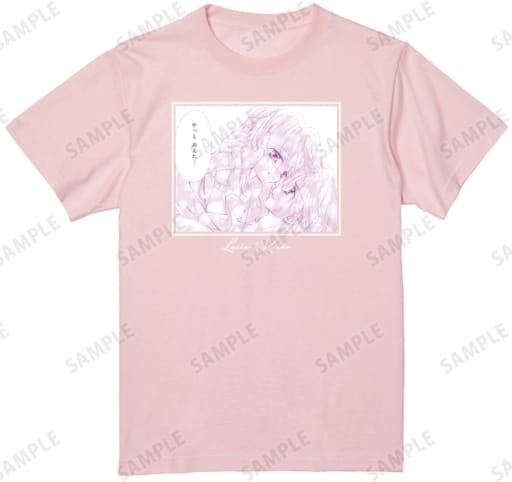 Camiseta rosa para mujer Pichi Pichi Pitch Lucia & Kaito M