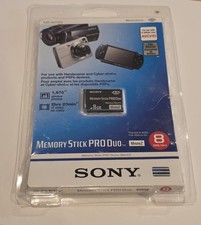 Sony 8GB Mark2 Memory Stick PRO Duo Brand New Sealed PSP Cameras Cyber Shot