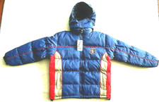 nwt boys winter jacket sport hood insulated puffer water wind resistant size 12
