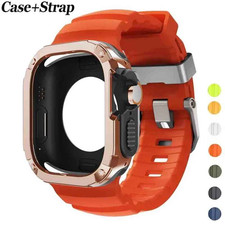 Rugged Case Strap For Apple Watch Ultra 3 2 1 Series 11 10 9 8 49mm 46mm 45mm