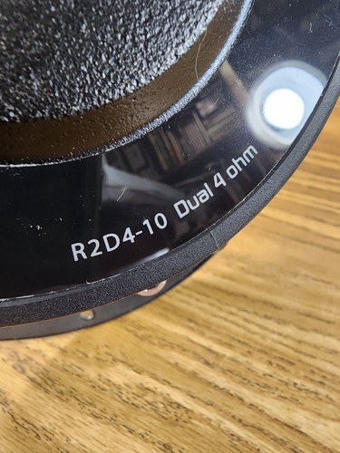 Rockford Fosgate Prime R2D4-10 subwoofer per auto 10" doppio 4 ohm serie Prime - Foto 12 di 12