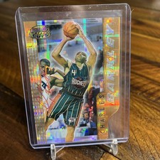 1996-97 Bowman's Best Cuts CHARLES BARKLEY HOF #BC4 Atomic Refractor -RARE!!-