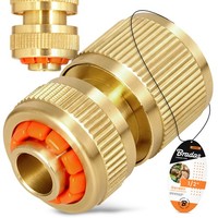Schnellkupplung 1/2'' Schlauchverbinder Kupplung Aus Messing Schlauchkupplung