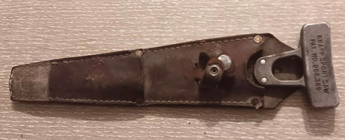 Vintage KNAPP SPORT SAW Pioneer Boise Idaho Camping Hunting $ no reserve $