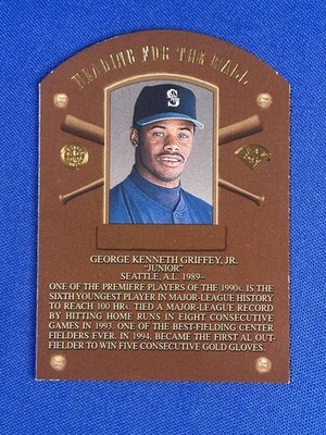 1995 Leaf Heading for the Hall #2 Ken Griffey Jr (Insert 1:75) 790/5000 Mariners