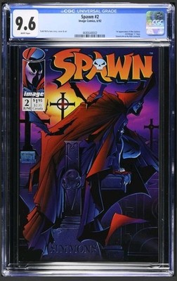 Spawn #2 CGC 9.6 Image Comics