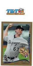 Scott Carroll 2014 Topps Update Gold #US-232 Chicago White Sox /2014 10a