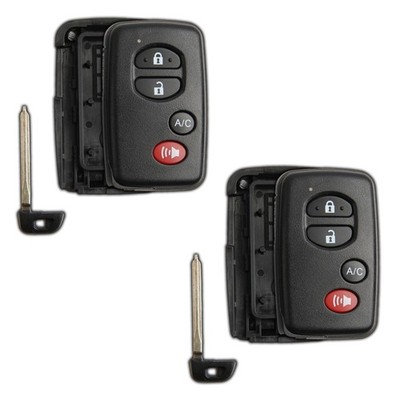 2 For 2011 2012 2013 2014 Toyota Prius Plug-In Replacement Shell Case Pad 4b AC