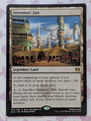 Inventors' Fair x1 Kaladesh MTG Magic The Gathering Rare Land Card 