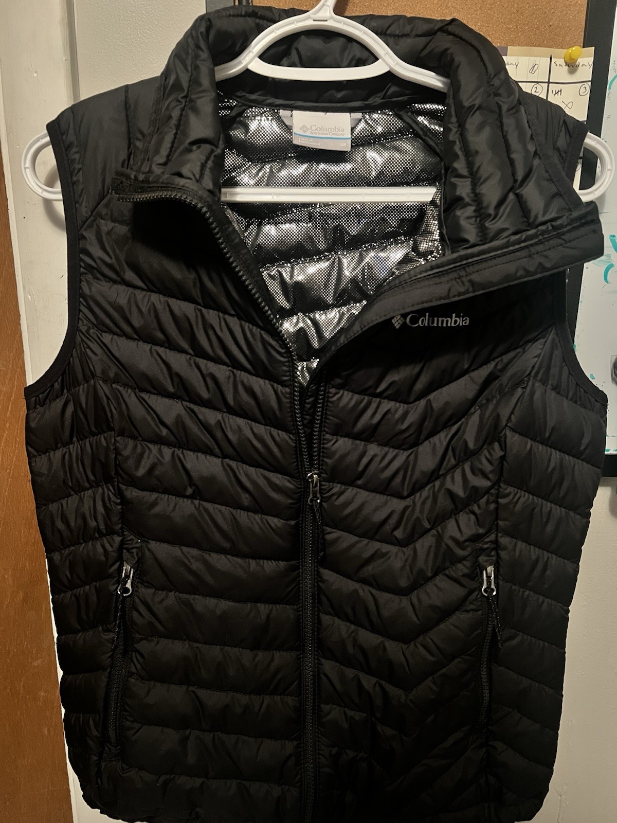 Columbia Powder Lite Jacket Featuring Omni-Heat Thermal Reflective Lining Size M